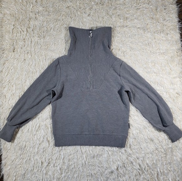 Varley Oversize-Collar Ribbed Jumper - Size Small - Picture 3 of 16